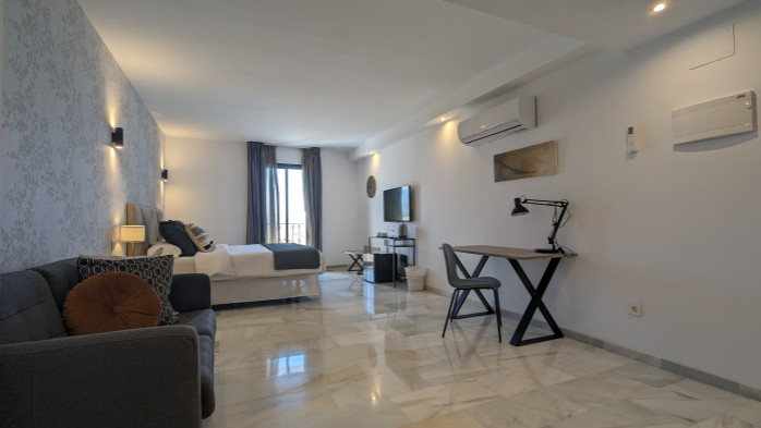 Chambre double vue sur Puerto Ban&uacute;s
