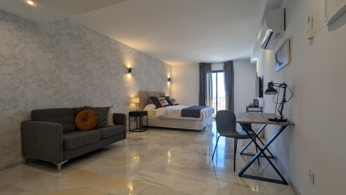 Chambre double vue sur Puerto Ban&uacute;s