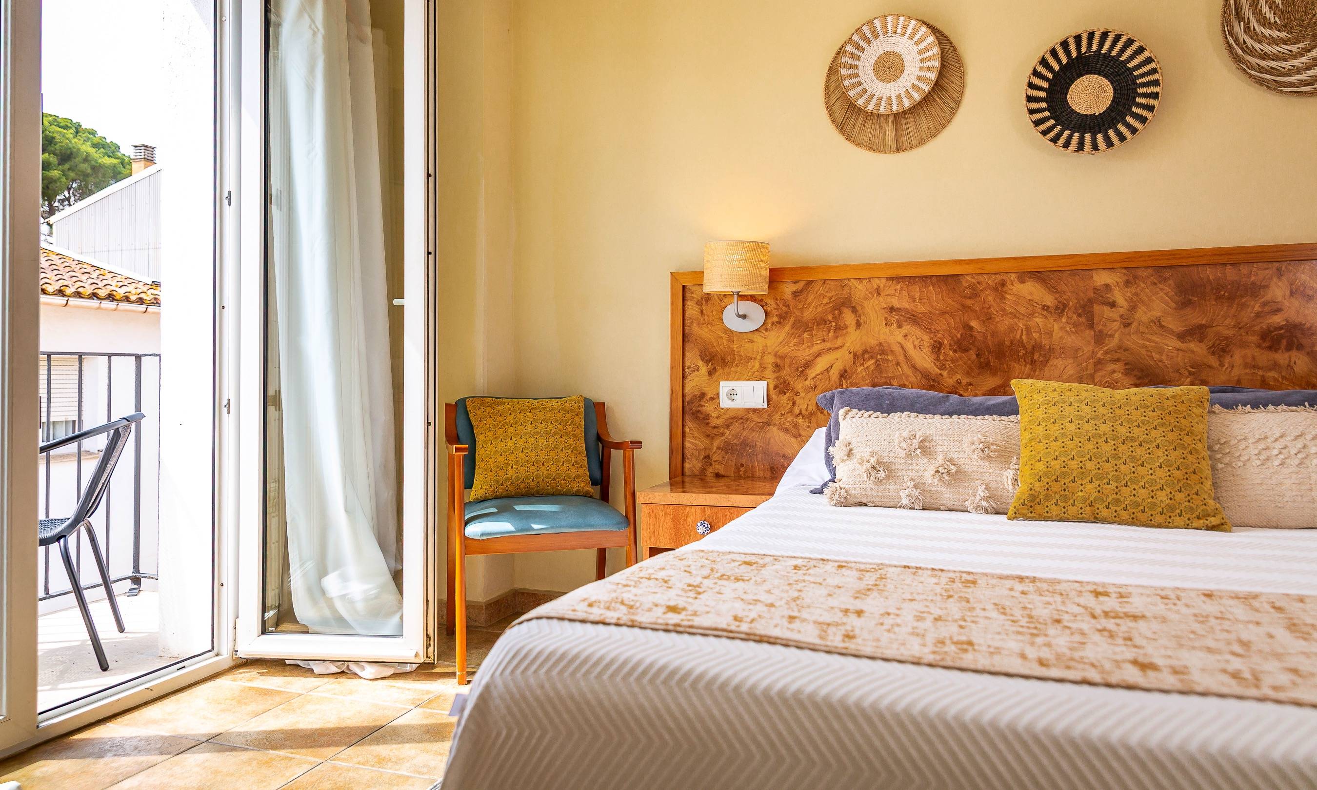 Chambre double avec balcon