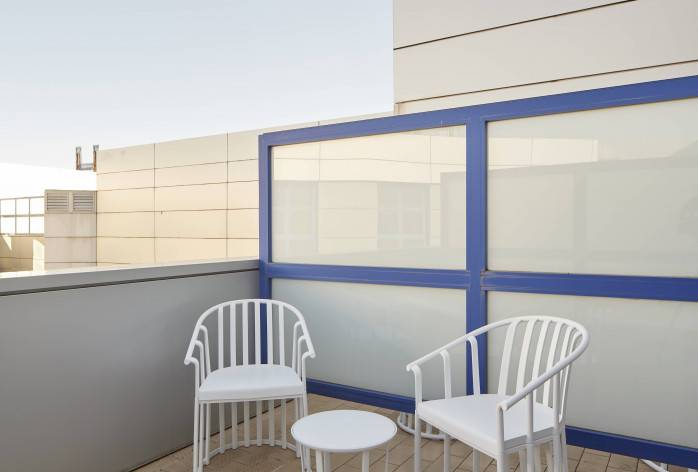 Doble con terraza