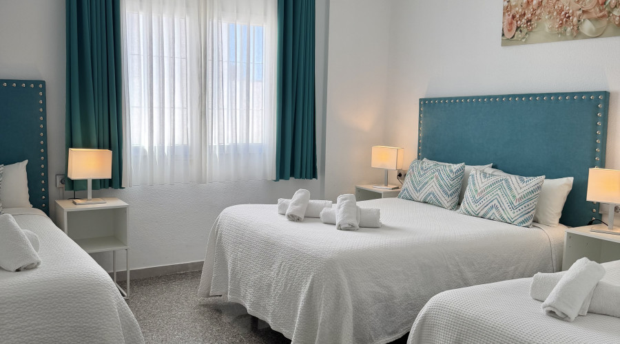 Habitación cuádruple 2 camas dobles