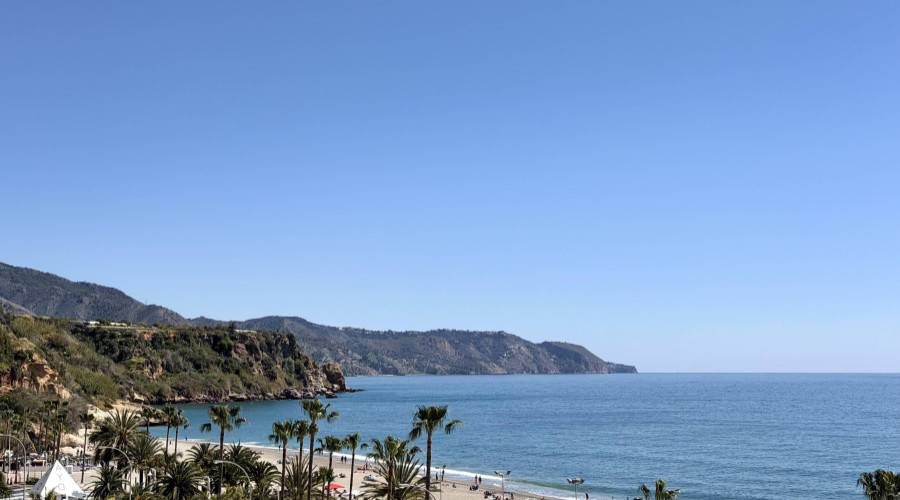 Vistas a la playa de Burriana