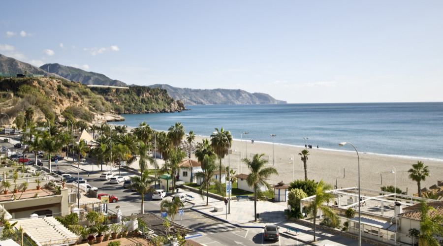 Vistas a la playa de Burriana