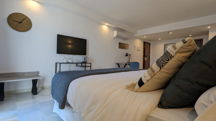 Chambre double vue sur Puerto Ban&uacute;s