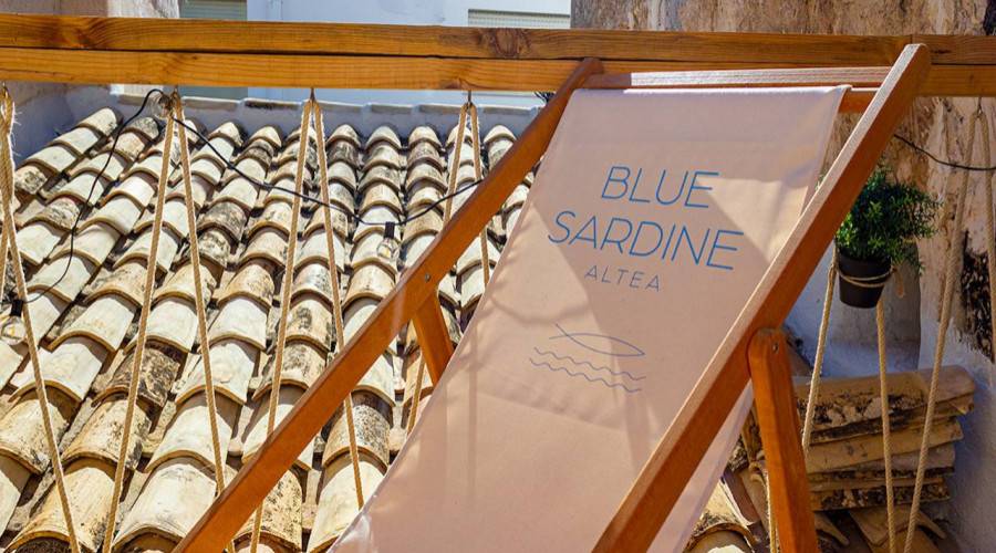Terraza Apartamentos Blue Sardine 3