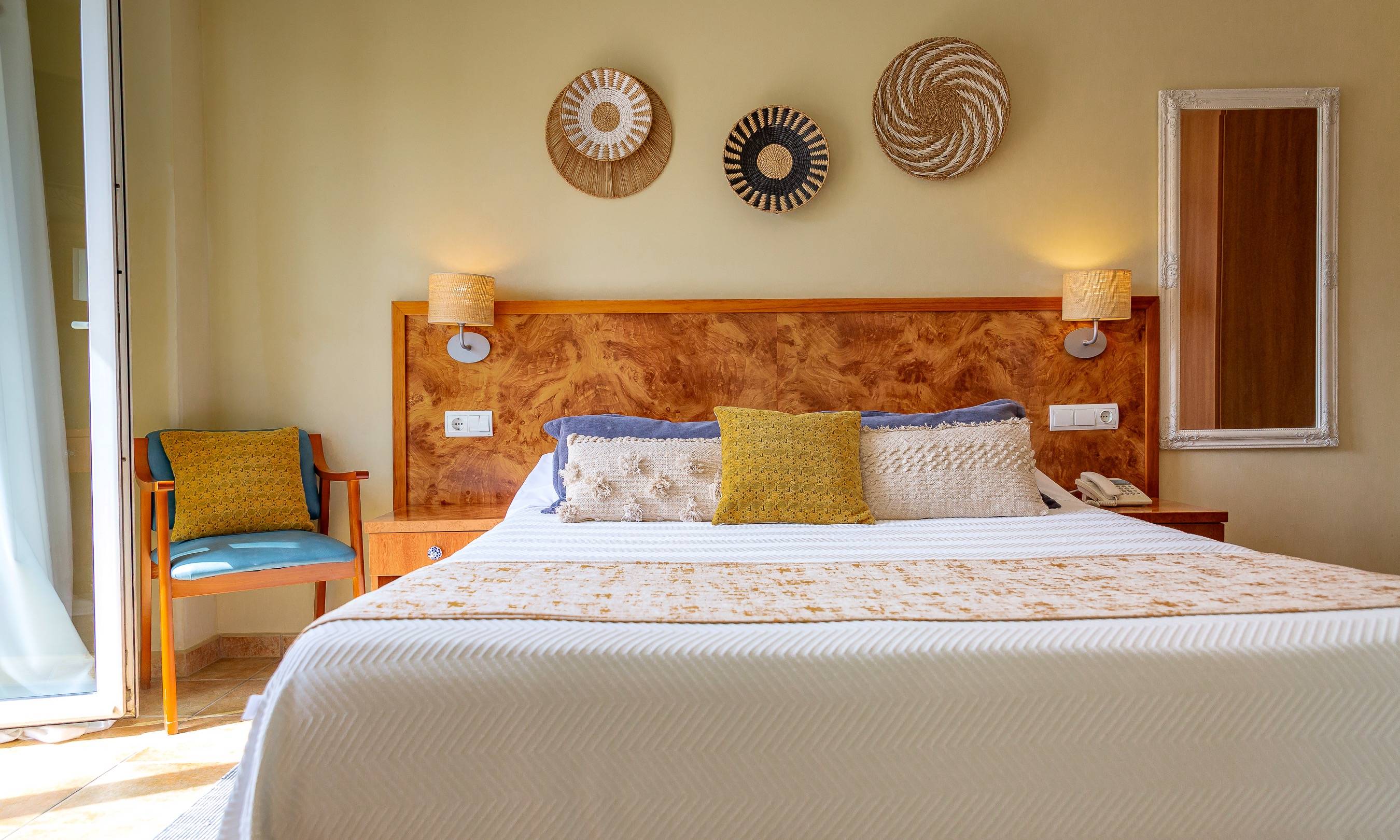 Chambre double avec balcon